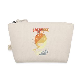 Lacrosse Motivation - Organic Pouch - nature - Front