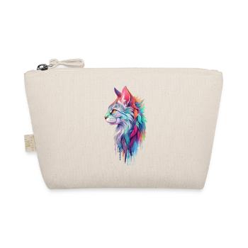 Chat hippie - Trousse biologique - nature - Devant