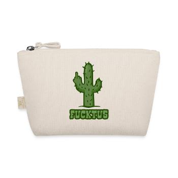 Fucktus - Fuck you Cactus - Middle Finger - Organic Pouch - nature - Front