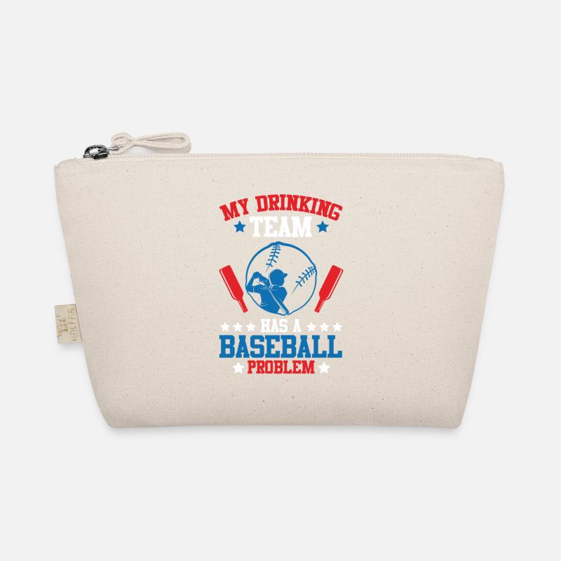 Baseball Alcohol Team Organic Pouch