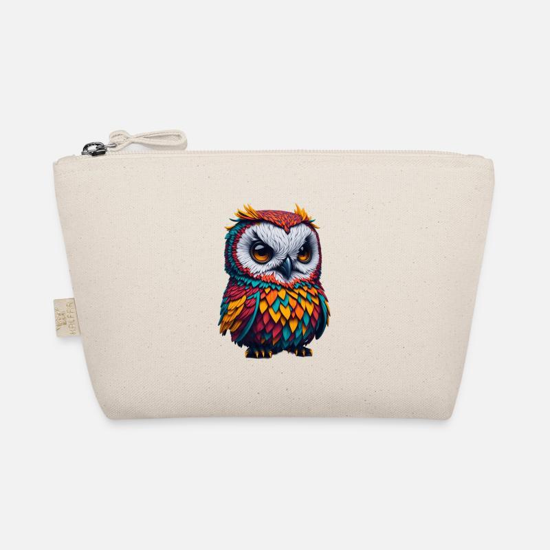 Owl 2 - Organic Pouch - nature