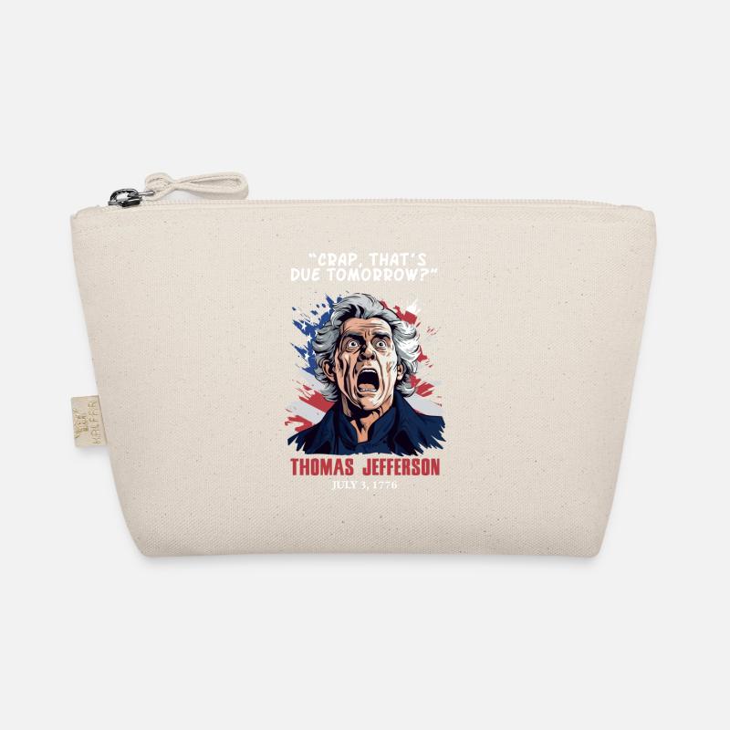 Independence Day Thomas Jefferson July 4 Organic Pouch