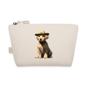 Dog owners Golden Retriever puppy dogs - Organic Pouch - nature - Front