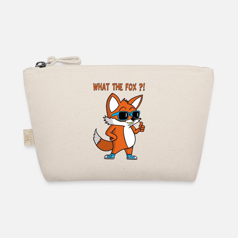 Spectacled fox Organic Pouch
