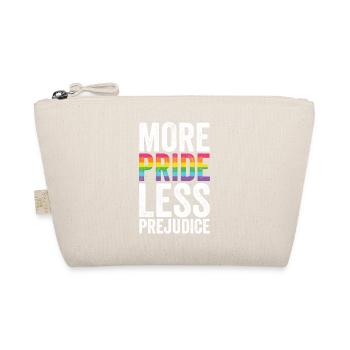 Pride Month LGBT - More Pride, Less Prejudice - Organic Pouch - nature - Front
