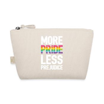 LGBT Pride Month - More Pride. Less Prejudice. - Organic Pouch - nature - Front