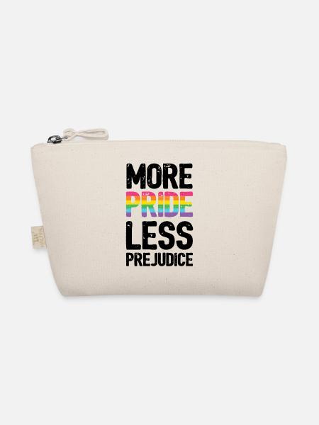 LGBT Pride Month - Mehr Pride. Weniger Vorurteile. - Bio-Täschchen - Natur