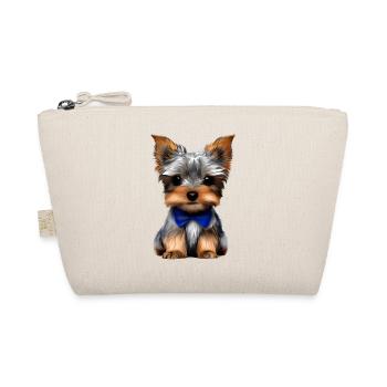 Puppy Yorkshire Terrier Dog Propriétaire - Trousse biologique - nature - Devant