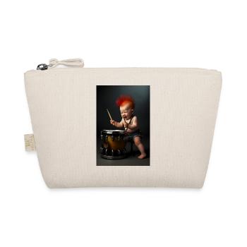 Drum Baby - Organic Pouch - nature - Front