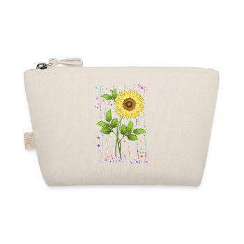 Blume - Bio-Täschchen - Natur - Vorne