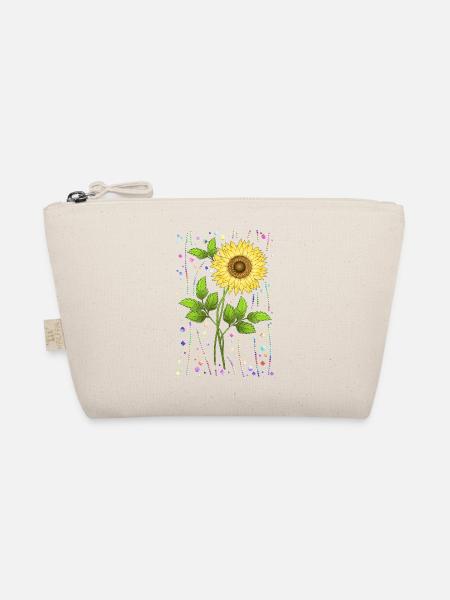 Blume - Bio-Täschchen - Natur