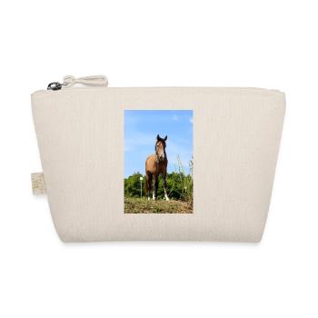 Horse Horse Poster - Organic Pouch - nature - Front