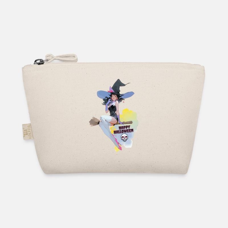 Happy Helloween Witch Organic Pouch
