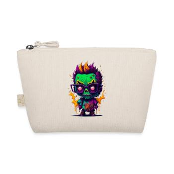 Colorful cool zombie - Organic Pouch - nature - Front