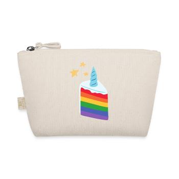 Unicorn rainbow cake - Organic Pouch - nature - Front