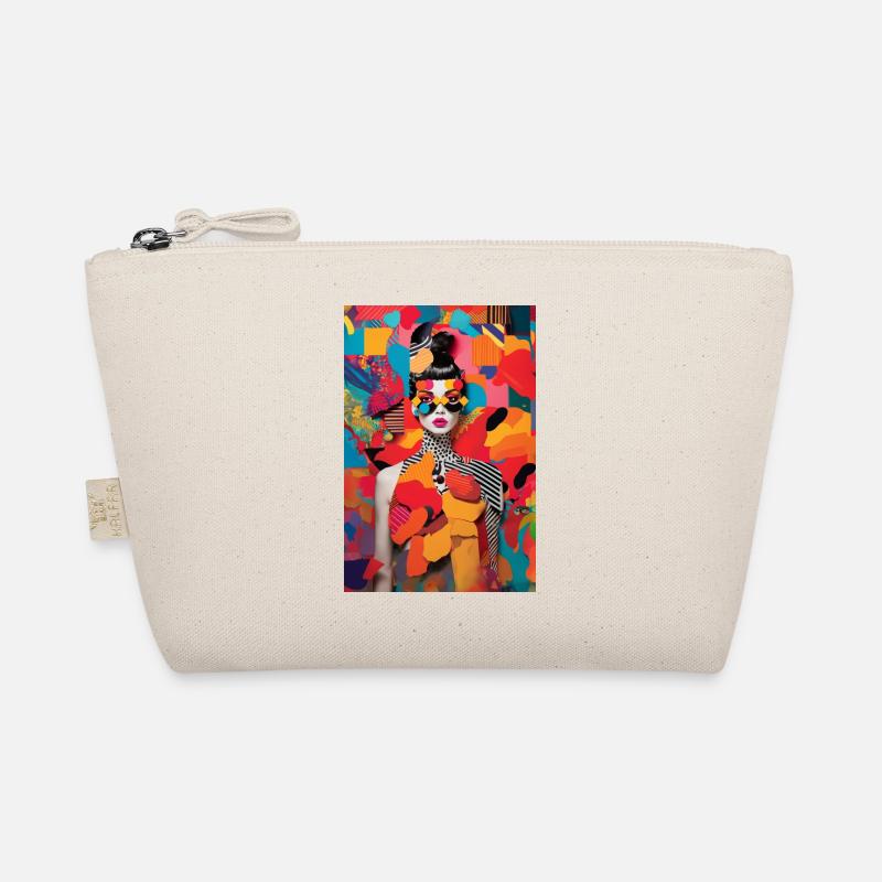 Trending Cool Women Pop Art - Bio-Täschchen - Natur
