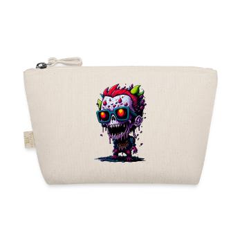 Colorful cool zombie - Organic Pouch - nature - Front