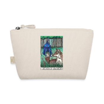 Tarot card "Seven of Swords" - Organic Pouch - nature - Front