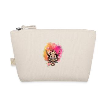 Angry dragon face - Organic Pouch - nature - Front