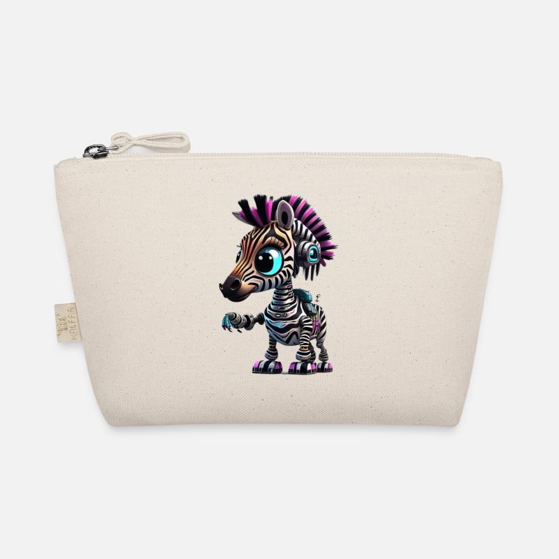 Zebra Roboter Bio-Täschchen