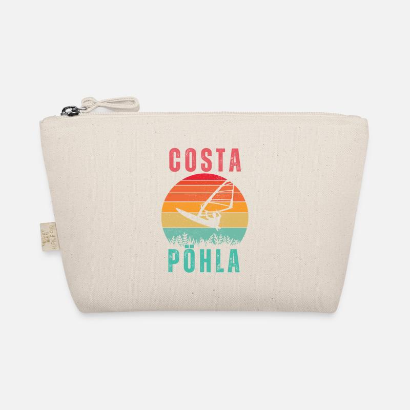 Costa Pöhla Windsurfen - Bio-Täschchen - Natur