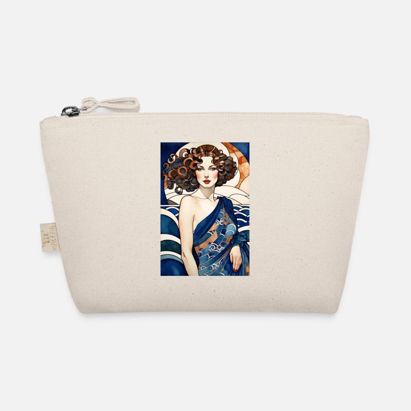 Art Deco 3 Organic Pouch