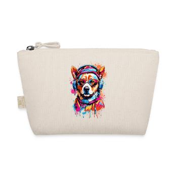 Chien cool - Trousse biologique - nature - Devant