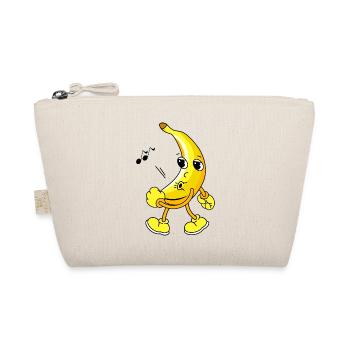 Pfeifende Banane - Bio-Täschchen - Natur - Vorne