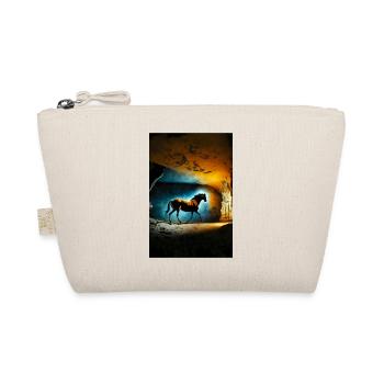 Prehistoric horse 01 - Organic Pouch - nature - Front