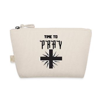 Time to Pray - Organic Pouch - nature - Front