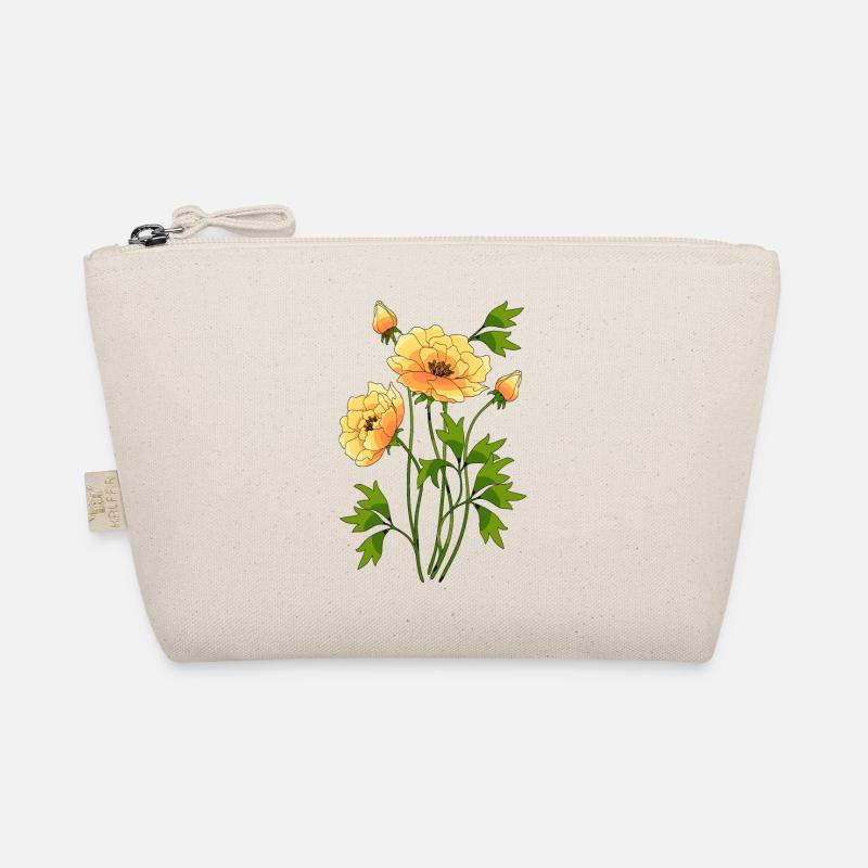 Blumen - Bio-Täschchen - Natur