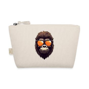 Gorille cool avec des lunettes de soleil: conception de portrait - Trousse biologique - nature - Devant