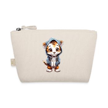 Cooler Baby Tiger - Bio-Täschchen - Natur - Vorne