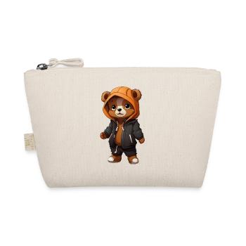 Cooler Baby Bär - Bio-Täschchen - Natur - Vorne