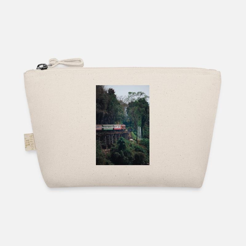 Train kantchanaburi - Organic Pouch - nature