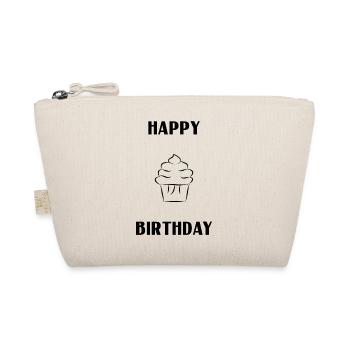 ALLES GUTE ZUM GEBURTSTAG. ALLES GUTE ZUM GEBURTSTAG. JAHRESTAG. - Bio-Täschchen - Natur - Vorne
