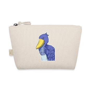 Schuhschnabel Vogel Ornithologe Wald I Geschenk - Bio-Täschchen - Natur - Vorne