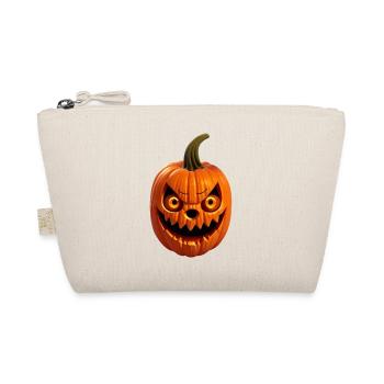 Halloween Pumpkin - Organic Pouch - nature - Front