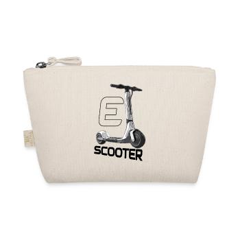 Escooter E-Scooter Gift Rider ebike Scooter - Organic Pouch - nature - Front