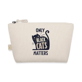 Black cat matters - Organic Pouch - nature - Front