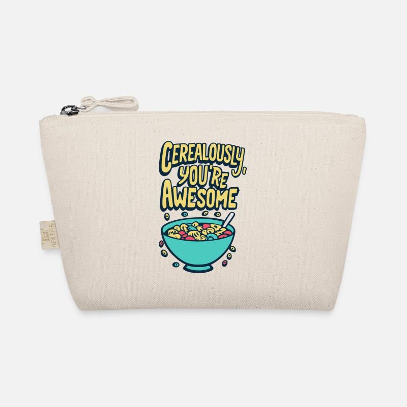 Cerealously, You're Awesome - Bio-Täschchen - Natur