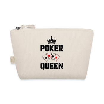 poker queen - Bio-Täschchen - Natur - Vorne