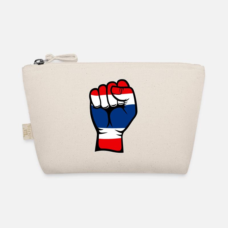 Icône de la main du drapeau de la Thaïlande Trousse biologique