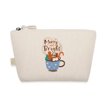 Merry and bright - Bio-Täschchen - Natur - Vorne
