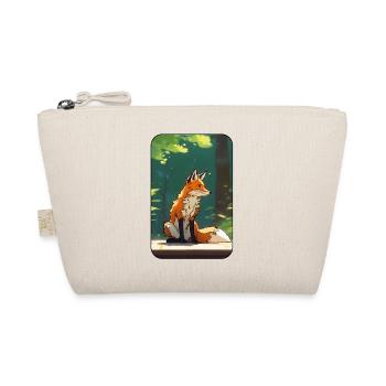 Fuchs im Wald - Bio-Täschchen - Natur - Vorne