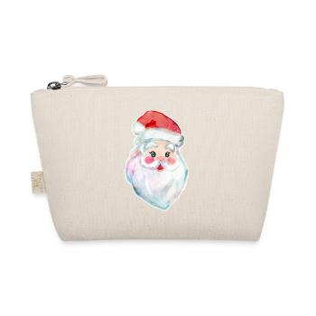 Kawaii Weihnachtsmann - Bio-Täschchen - Natur - Vorne