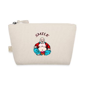 Cheerful yoga - Organic Pouch - nature - Front