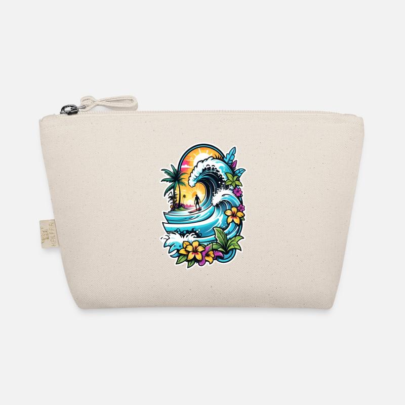 surf plage palmier soleil vacances Trousse biologique