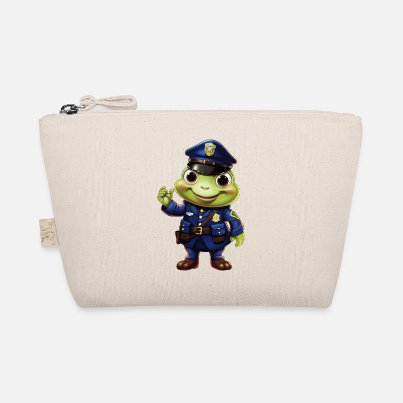 Police Frog Organic Pouch