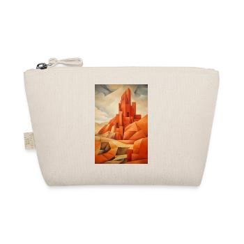 Desert Landscape, Desert Village - Organic Pouch - nature - Front